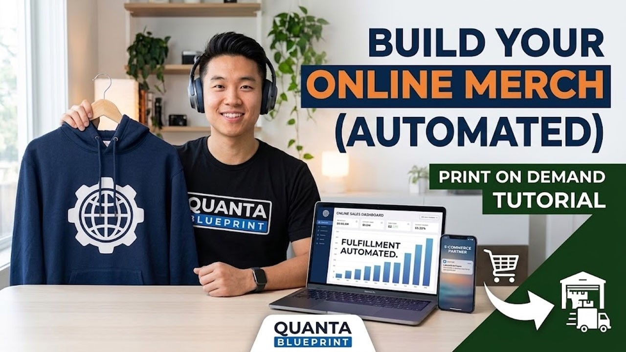 Shopify E-commerce Business: Automated Print on Demand Tutorial United State 2026
