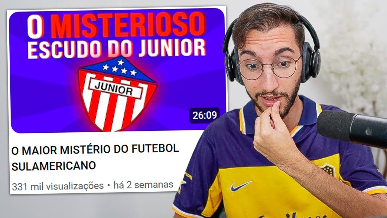 O MAIOR MISTÉRIO DO FUTEBOL SULAMERICANO - O ESCUDO PERDIDO DO JUNIOR BARRANQUILLA