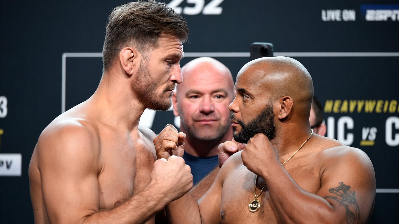 UFC 252: Weigh-in Faceoffs