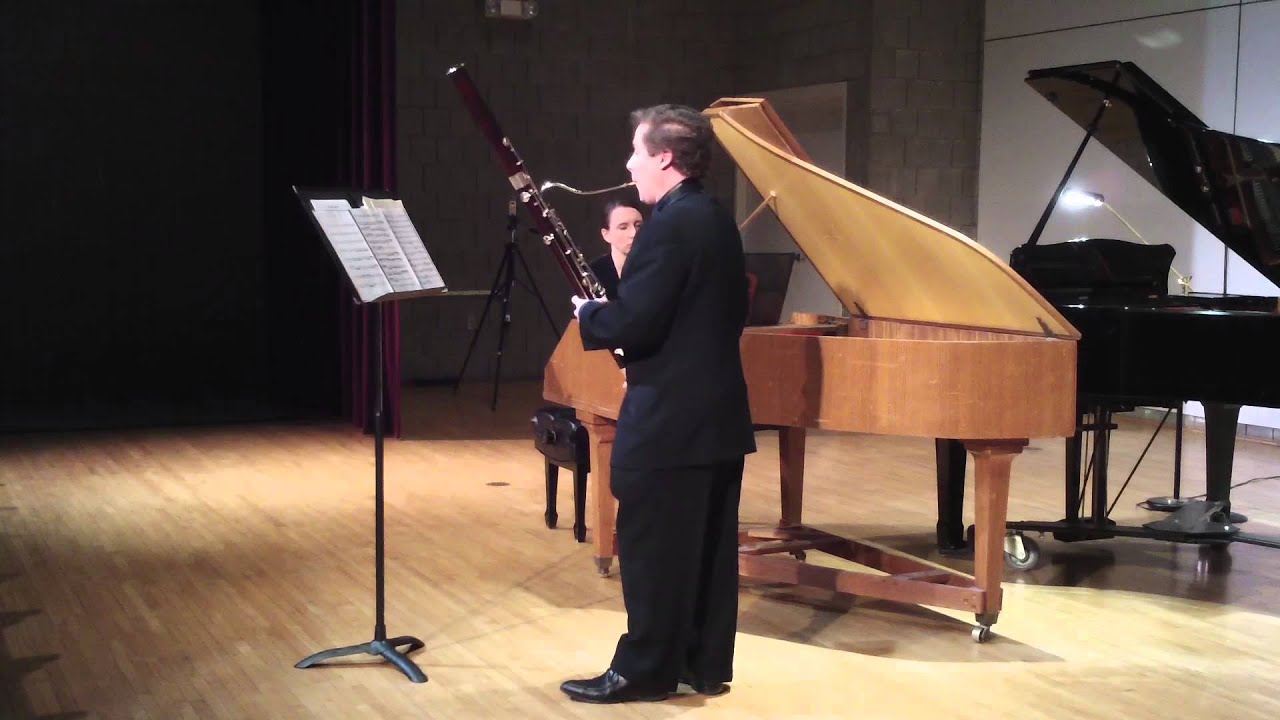 Sonata Prima for Bassoon by Giovanni Antonio Bertoli