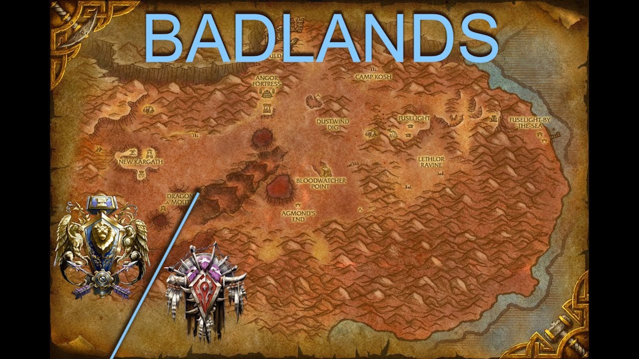 Level Fast in BfA: Badlands - Zone Review