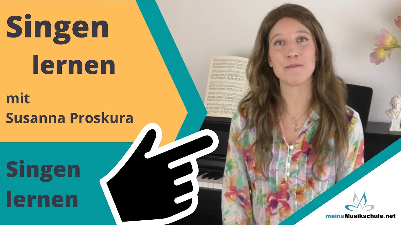 Singen lernen mit Susanna Proskura  - das Vorstellungsvideo zum Kurs