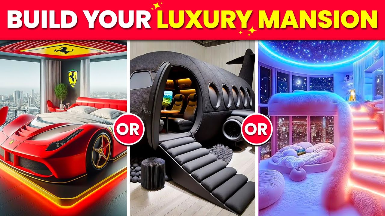 Что бы вы предпочли? Постройте свой шикарный особняк-миллионер 🏰💖💸🦈🤑💎