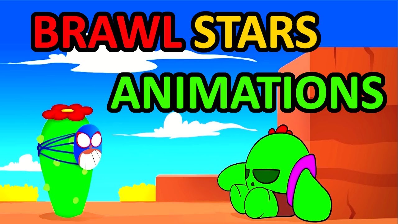 BRAWL STARS ANIMATIONS - BRATU ART COMPILATIONS