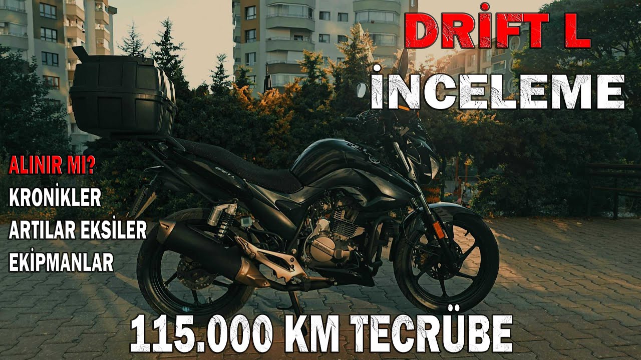 MONDIAL  Drift L 125 İNCELEME - KRONİK ARIZALARI - 114.000 KM TECRÜBE