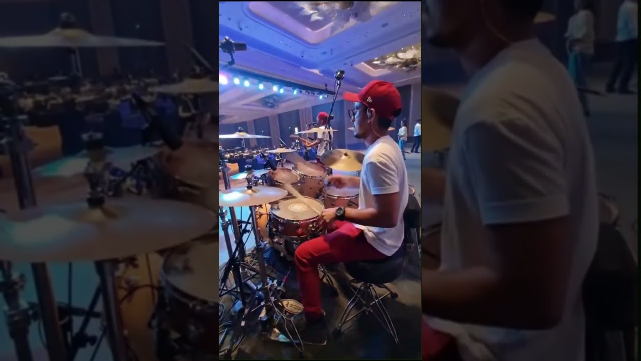 Some drum playings by suruith #drummer #drumperformance #drums #drumshow #music #sarithsurith