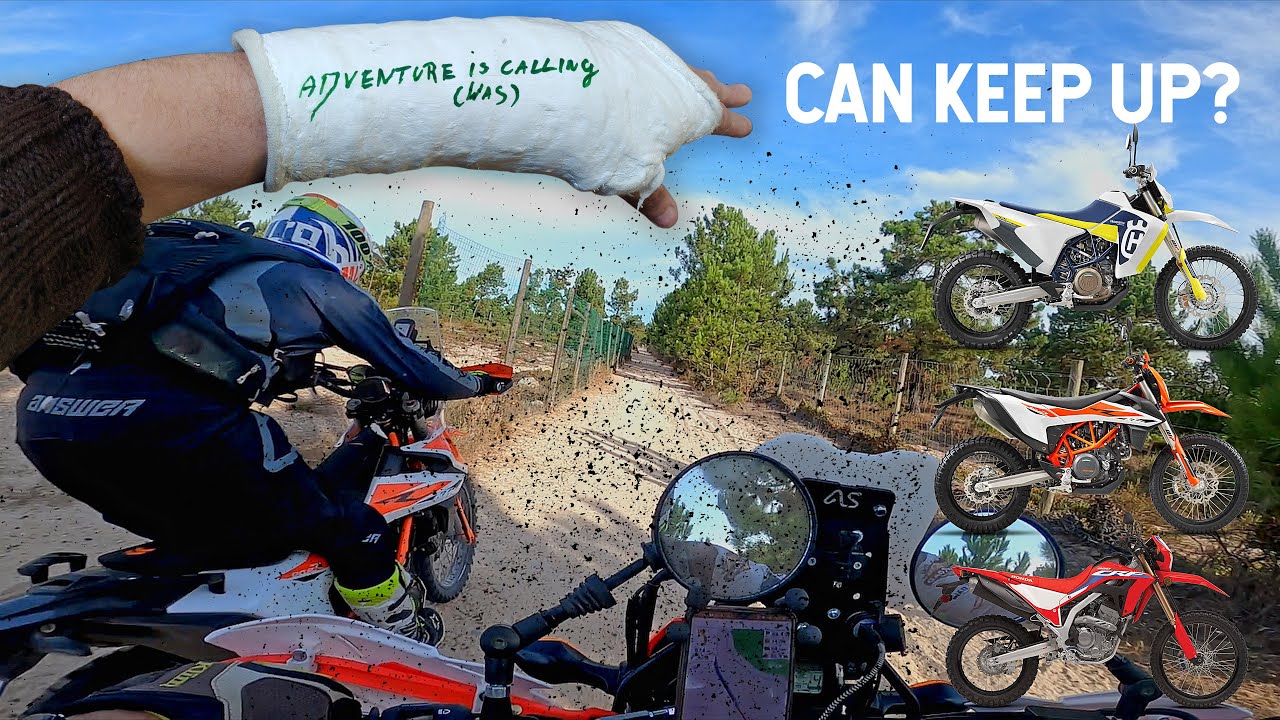 Honda CRF300L: может идти в ногу с большими мальчиками, такими 690 и 701? И как я сломал запястье.