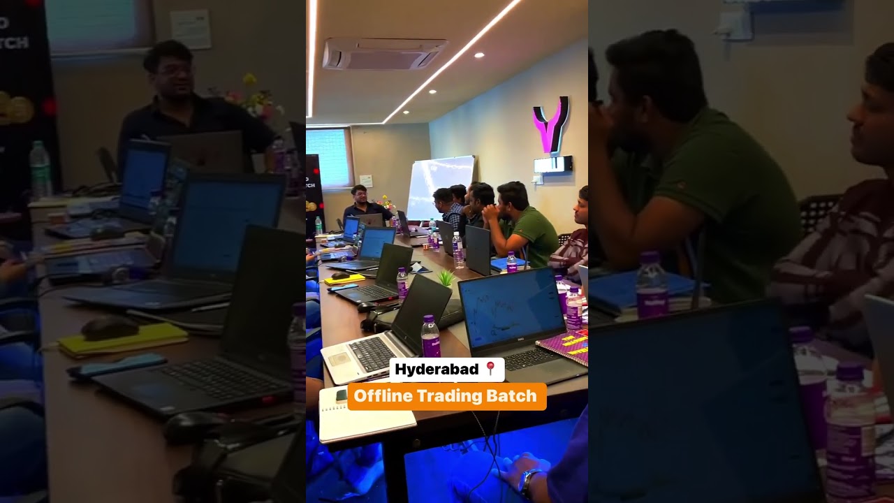 Learn Forex Trading Offline from Hyderabad! 📈😎 #trading #bigbull #motivation #smc #nifty #banknifty