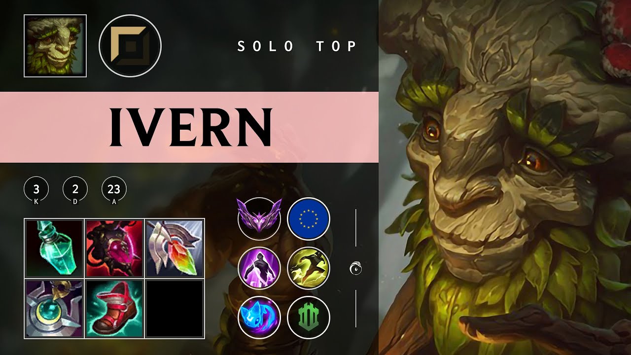 Ivern Top vs Rumble - EUW Master Patch 25.24