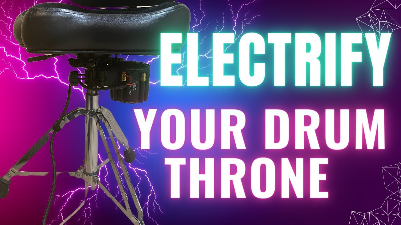 Drum Throne Thumper: Feel your Bass Drum!