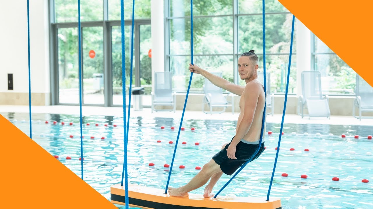 Hangelspa&szlig; als Ninja-Warrior im Nettebad