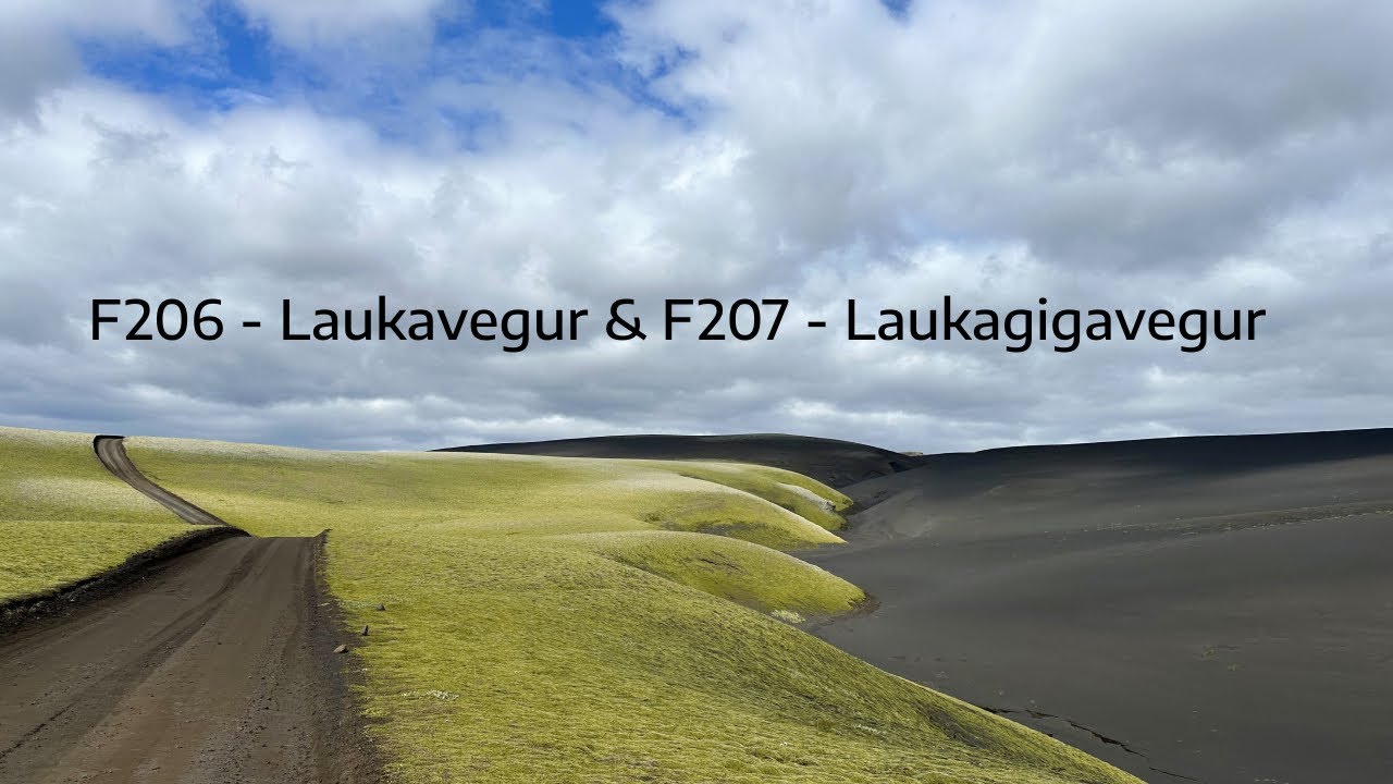 F Roads of Iceland: F206 and F207 to Laki with Suzuki Jimny