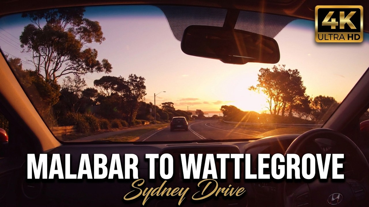 Sydney Drive: Malabar Beach to Wattlegrove 4k