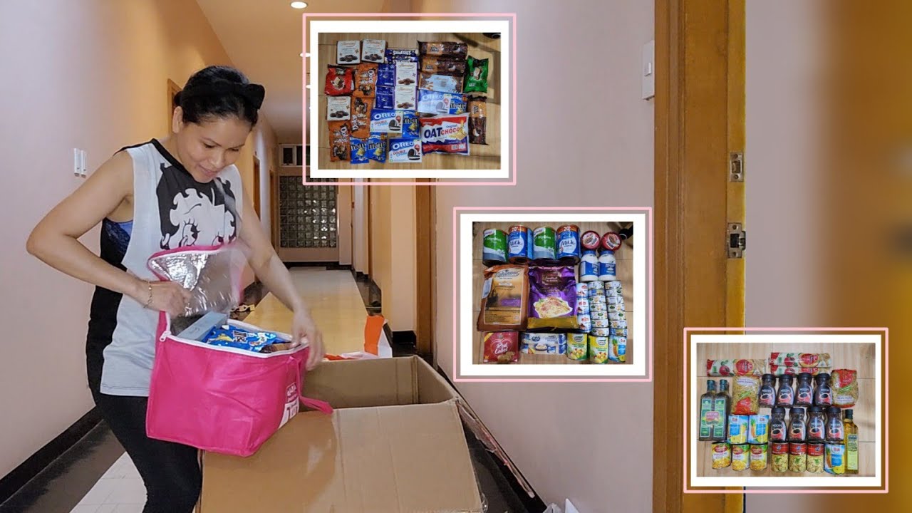 Opening 2  BalikBayan Boxes from Saudi Arabia to Philippines