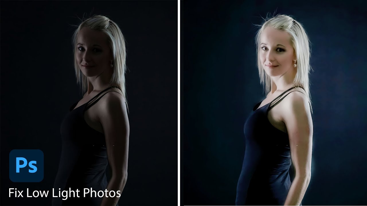 how to fix  an underexposed photo in photoshop