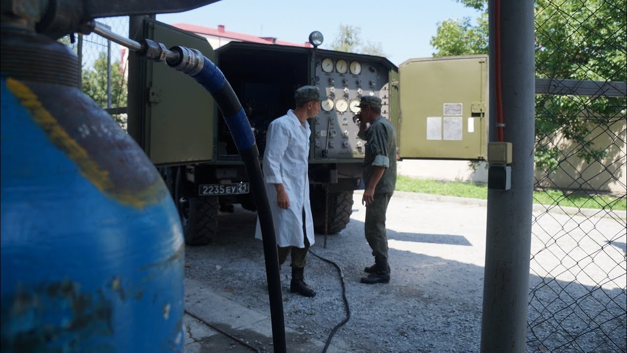 Кислород для больных в республиканскую клиническую больницу Владикавказа доставили военные ЮВО