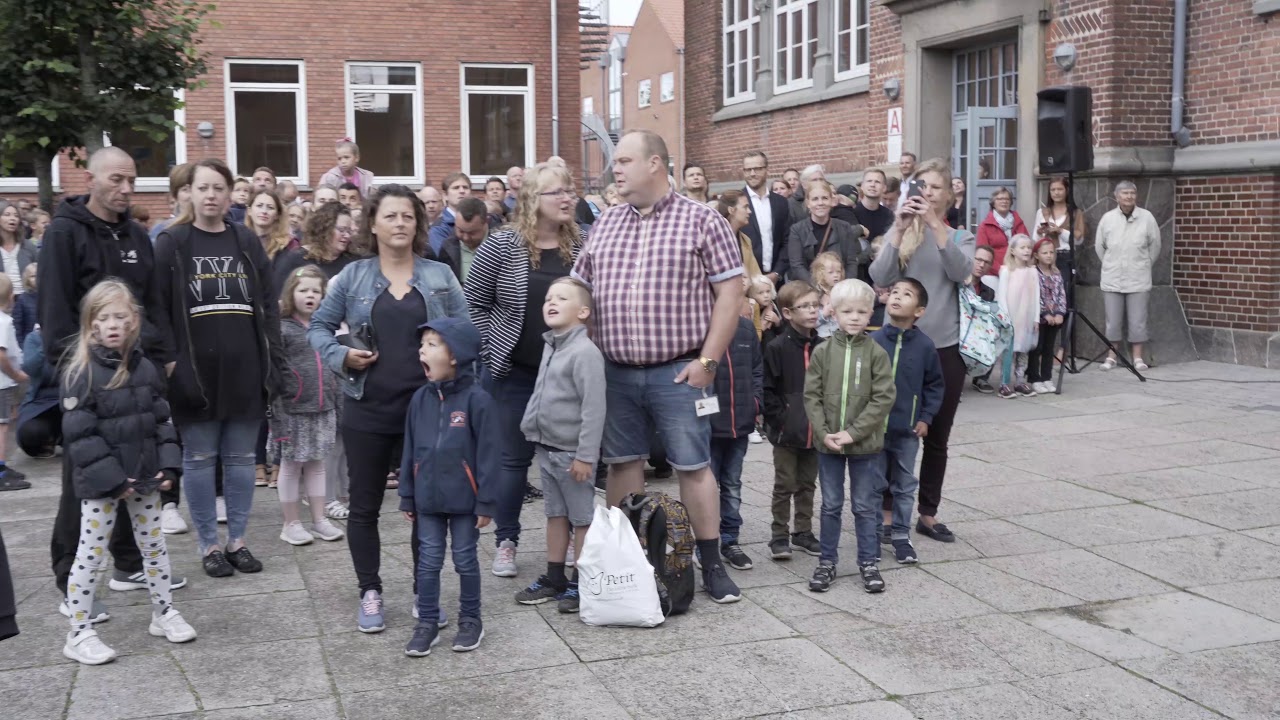 Første skoledag august 2019