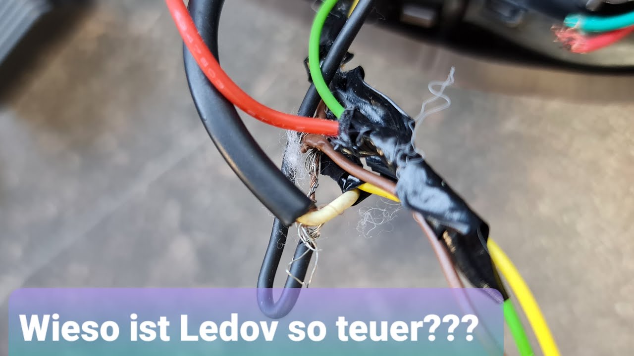 Wieso ist Ledov so teuer?? Schrott Ambientebeleuchtung gerettet