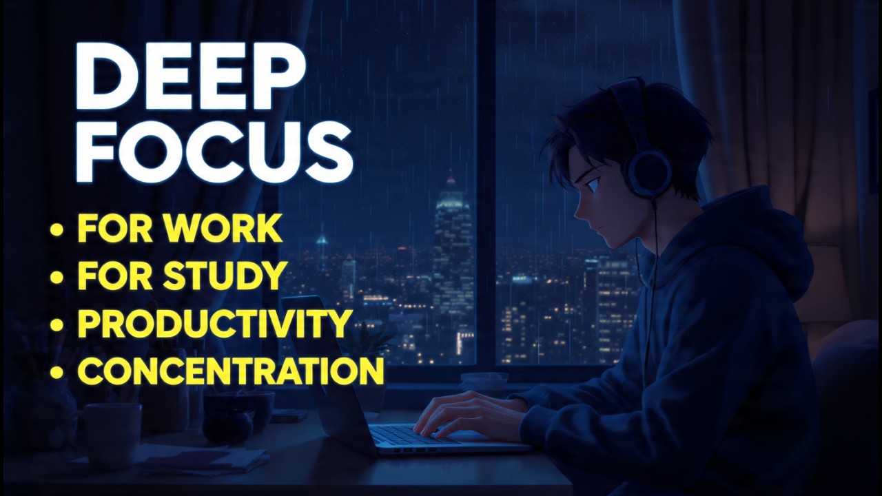 🔴 LIVE Deep Focus Ambient Music | Relaxing Background for Coding, Study and Office Work