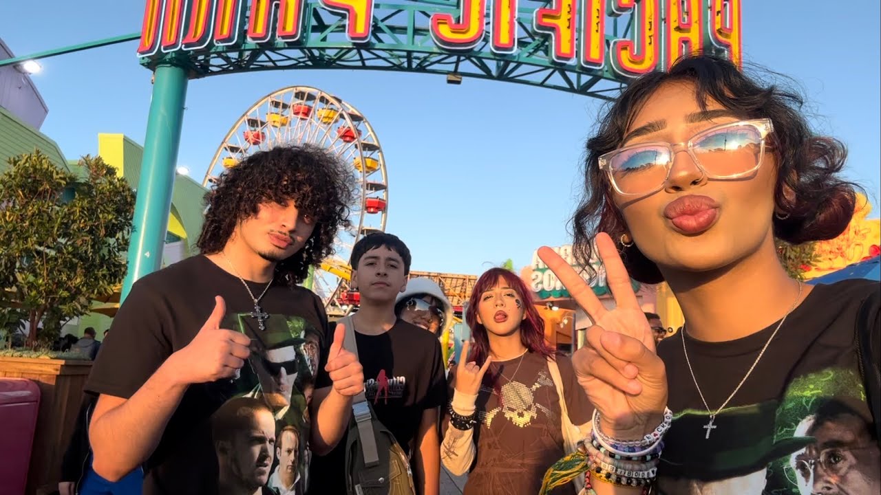 WE WENT TO THE SANTA MONICA PIER!!😱🎡