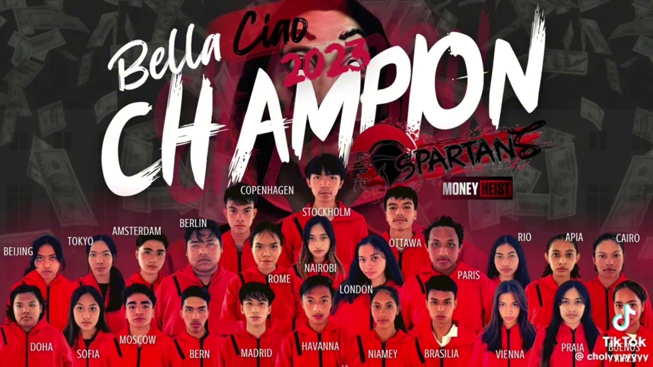 MONEY HEIST CHEERDANCE CLEAR MUSIC 2023  BELLA CIAO