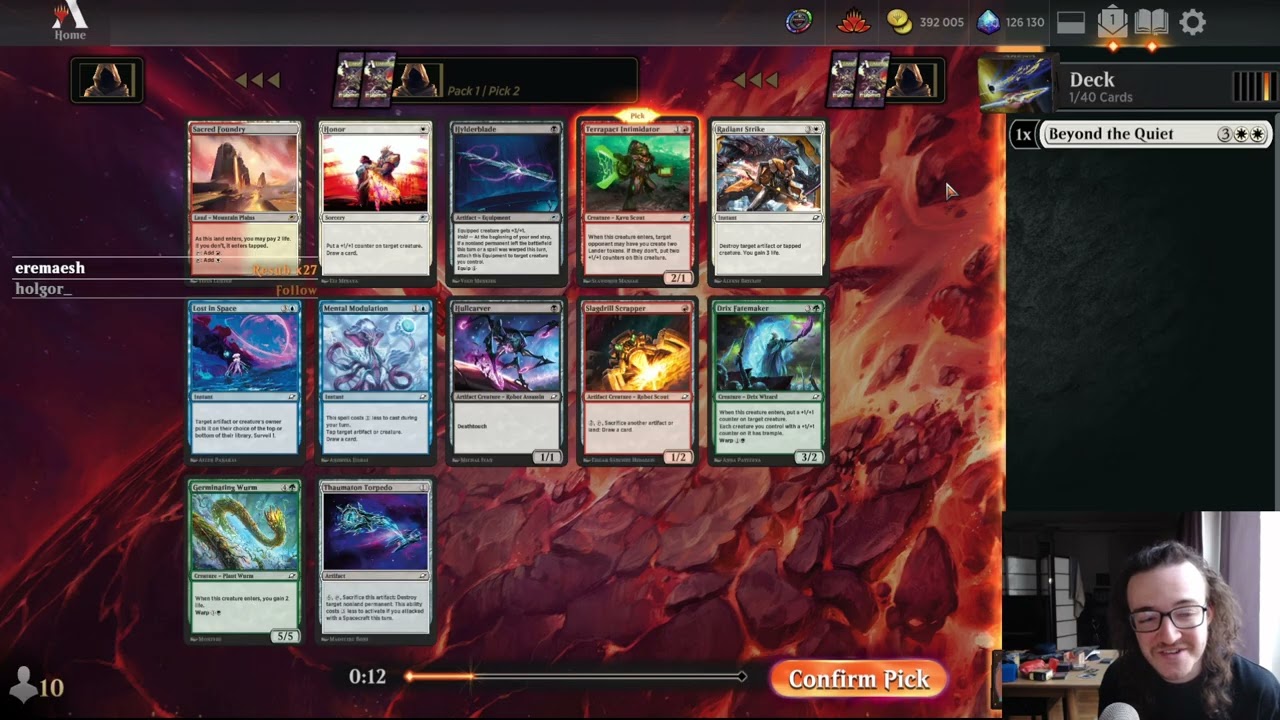 EoE draft : Esper contrôle n'est PAS une anomalie