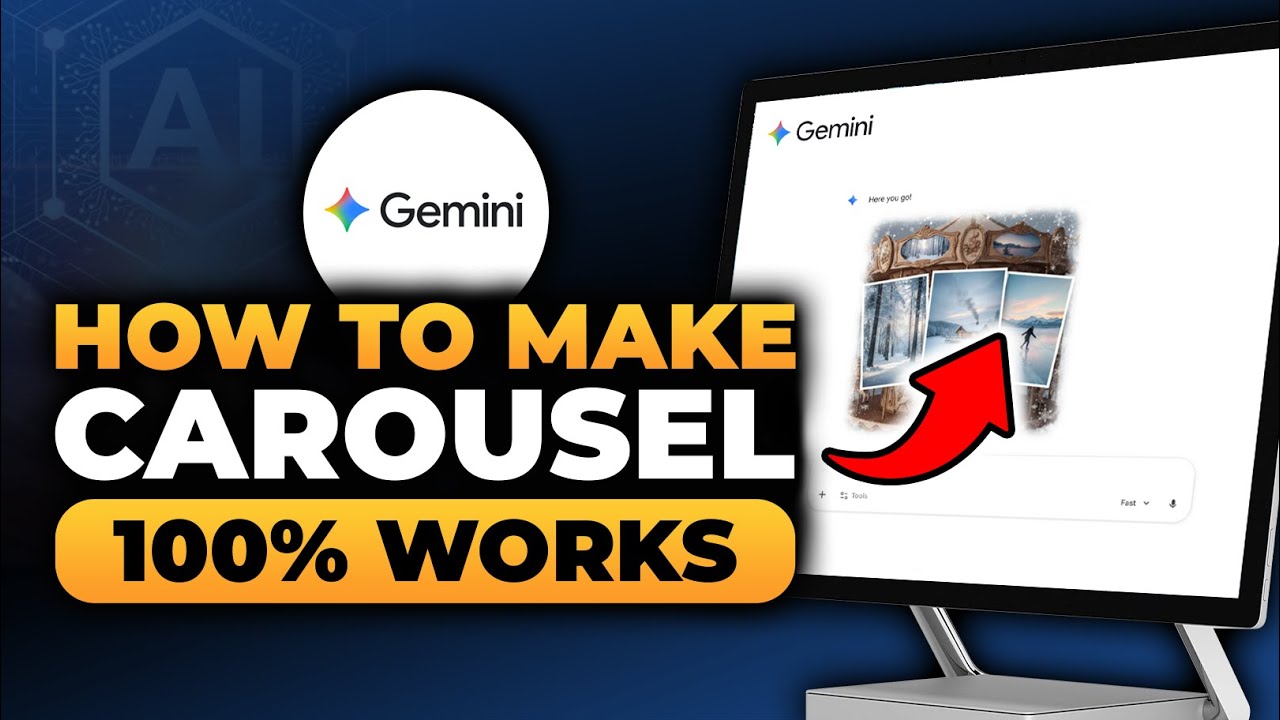 How To Make Carousel With Gemini AI (𝟮𝟬𝟮𝟲) | 100% WORKS | NO Yapping, To The Point! | FAST & EASY