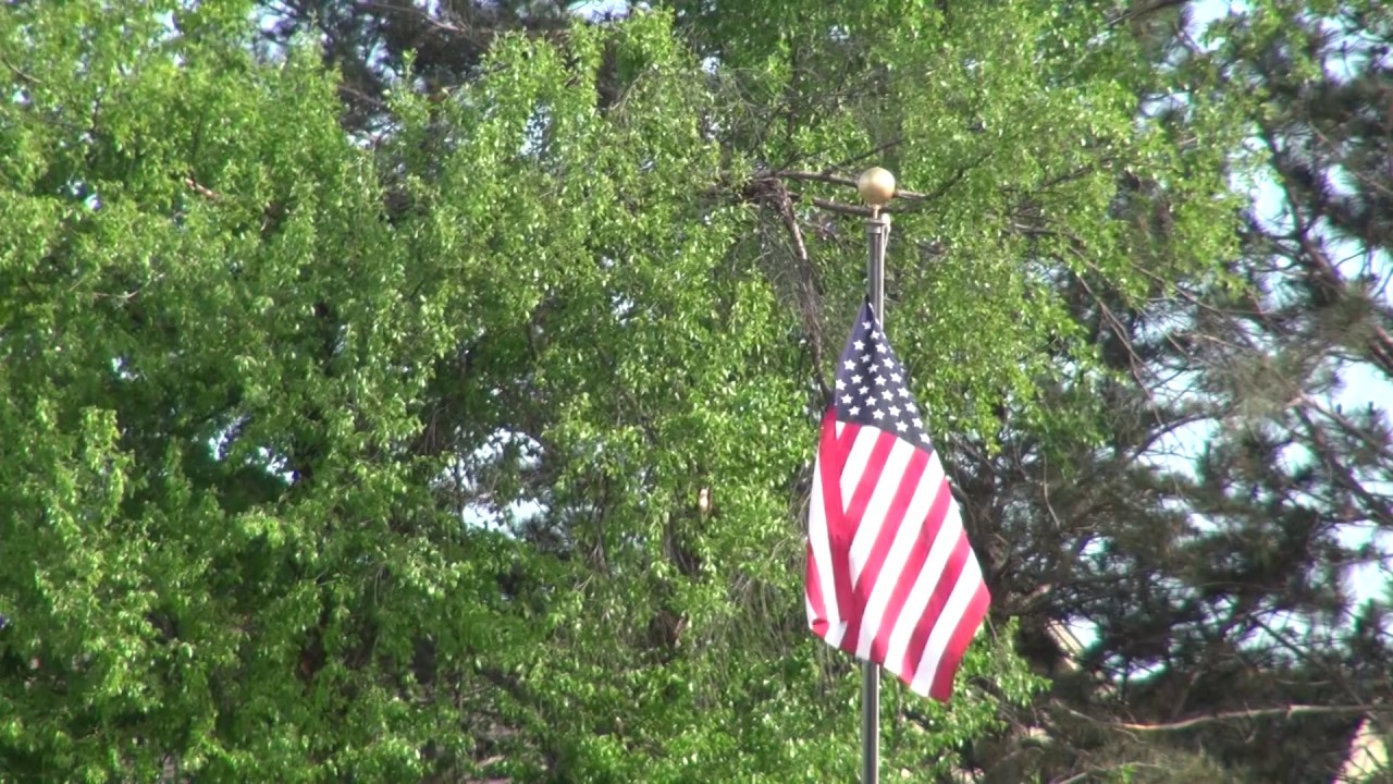 Anti-Anxiety Flag of the United States Blowing in Wind (One Hour Long)