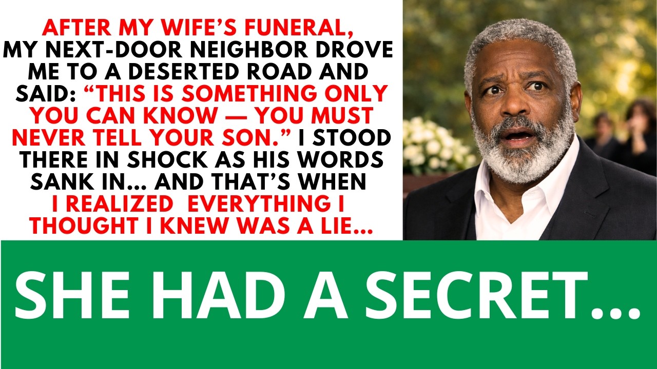 After My Wife’s Funeral, My Neighbor Took Me To A Remote Road And Said, “Don’t... Love Dad Stories.