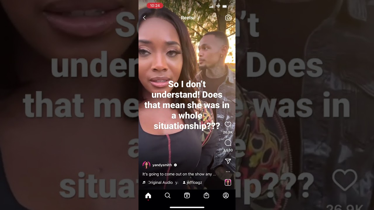 Yandy Smith in a situationship? Yandy where is Mendecees, stop playing!