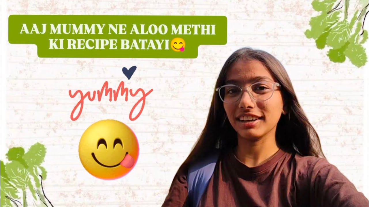Aaj mast aloo methi ki sabji banayi😋|Maheshwari Prajapati|vlogs 