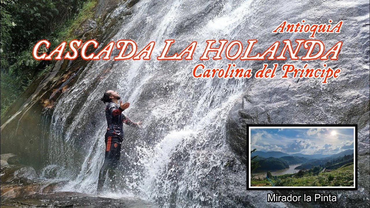 CASCADA LA HOLANDA 🏞CAROLINA 🏡GLAMPING 🛖MOTO RUTA 🏍CAMINATA🚶