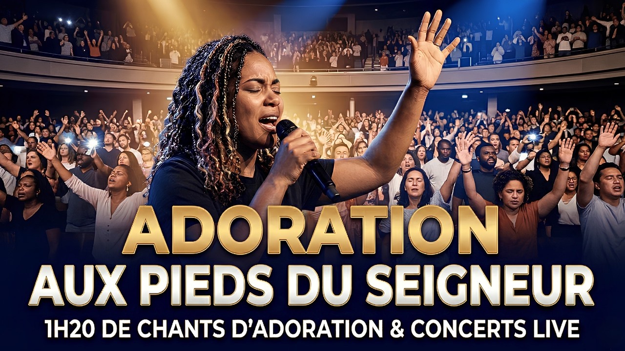 🙏 ADORATION AUX PIEDS DU SEIGNEUR | 1h20 de Chants & Concert Live ✨