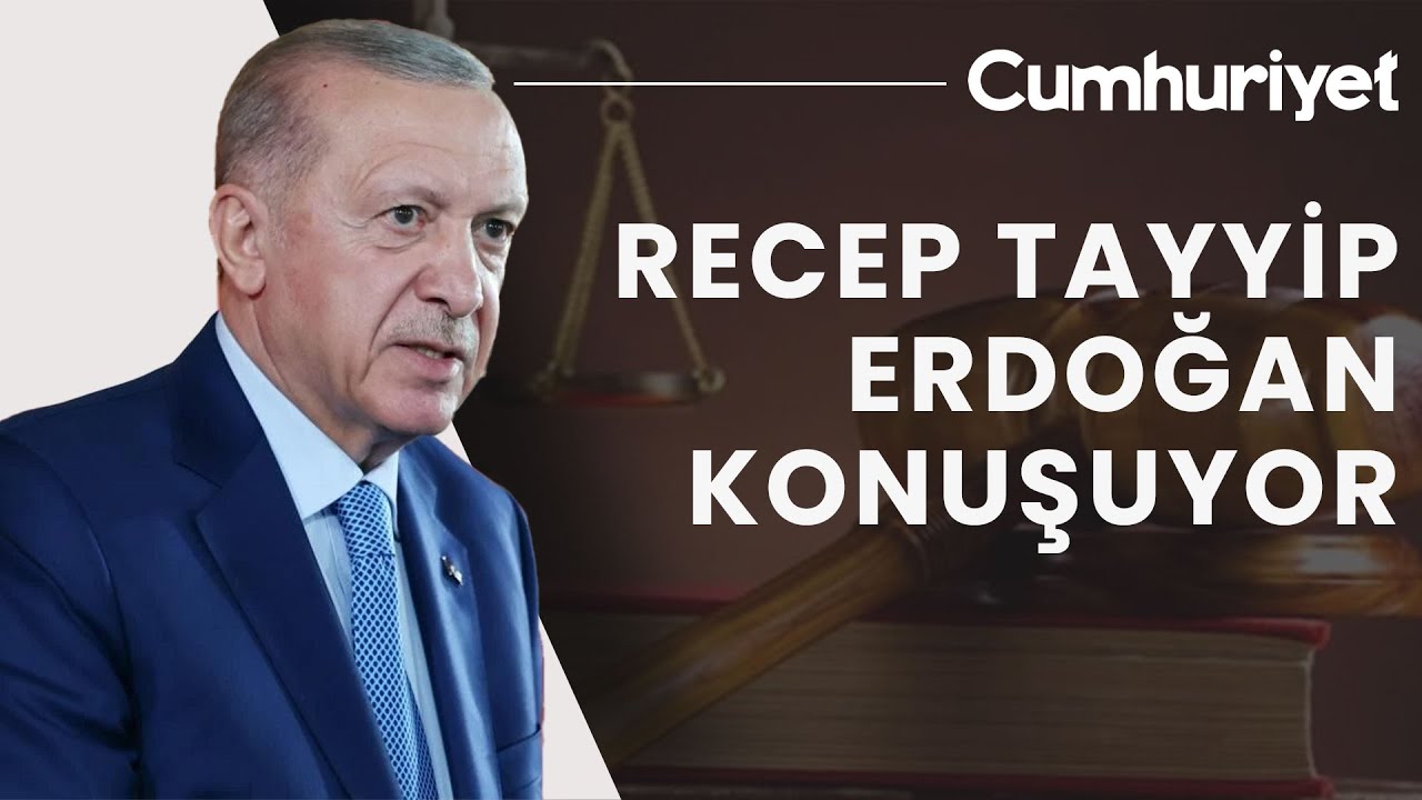 #CANLI Yargı Reformu Stratejisi Tanıtım Toplantısı: Erdoğan konuşuyor