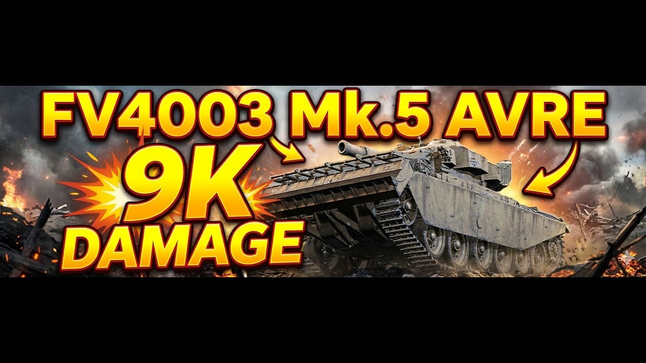 9K DAMAGE?! This tank is a Cheat Code!⛔ 