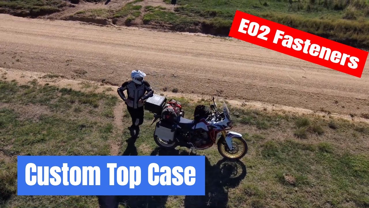 Affordable Custom DIY Motorcycle Top Case Using EO2 Fasteners