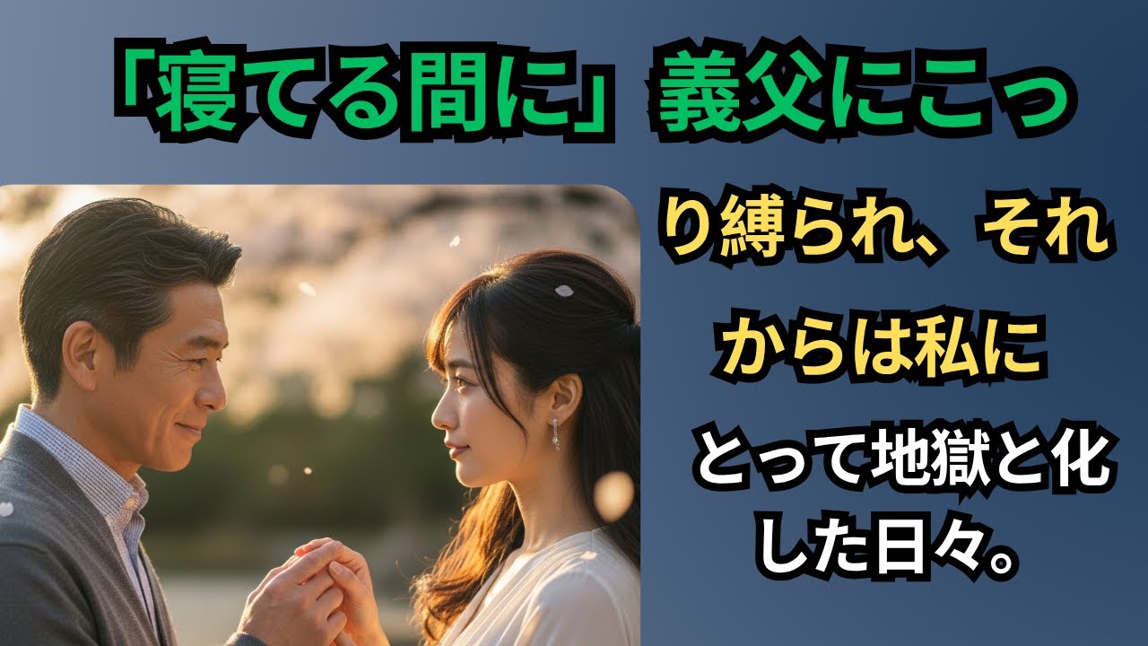 【シニア恋愛】義父と嫁、静かな夜に始まった秘密…