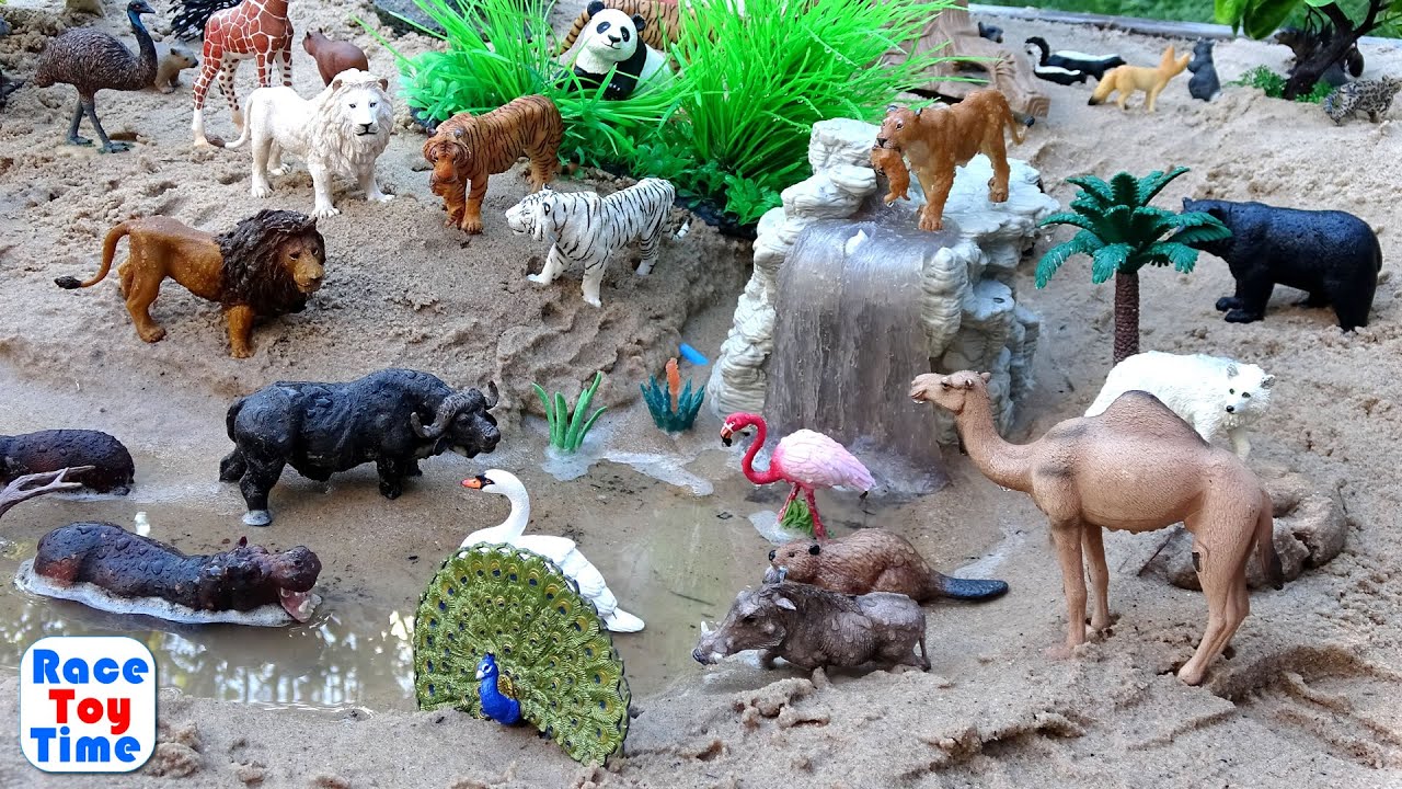 Lots of Wild Animal Toys Collection - Fun Toys For Kids