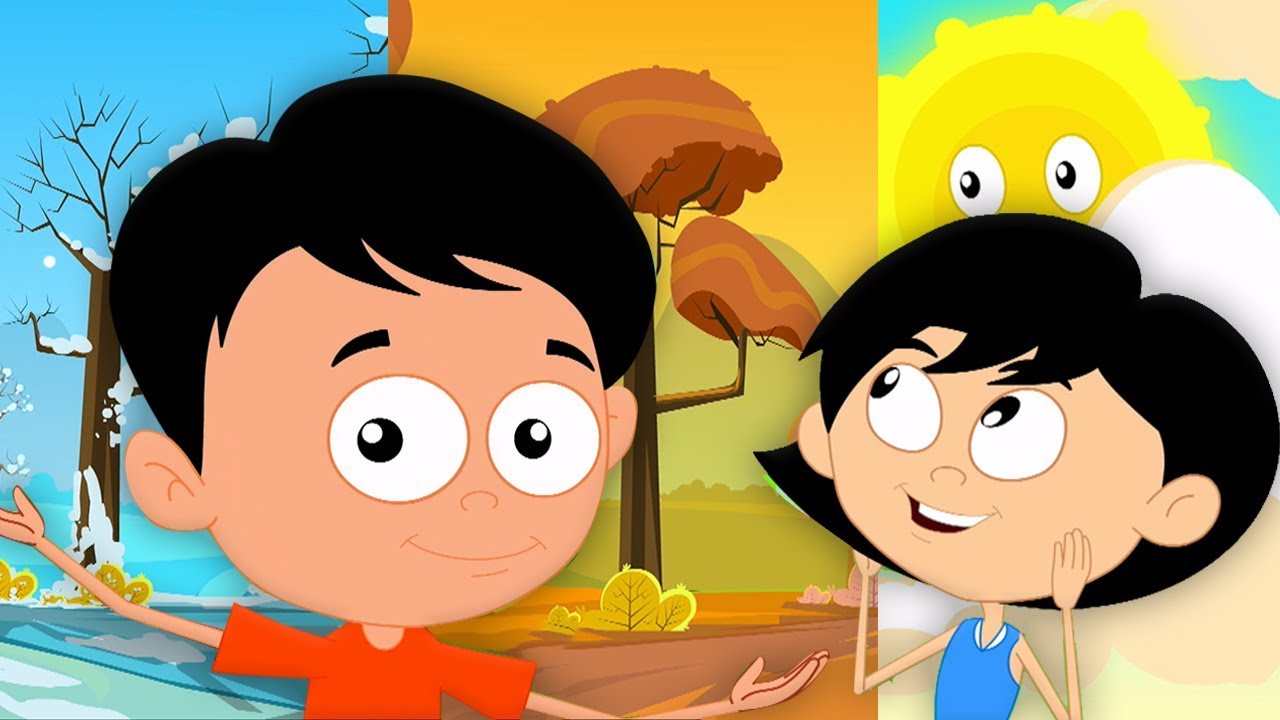 les saisons chansons | saisons comptine | Chanson enfants | Seasons Song | Kids Tv Française