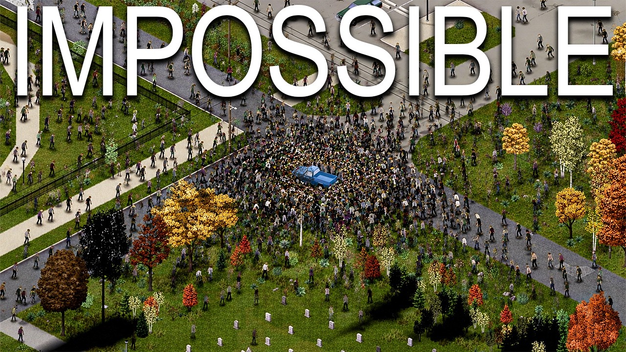 Surviving Project Zomboid IMPOSSIBLE MODE