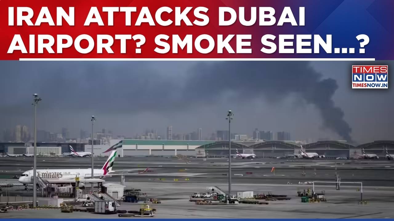 Iran Targets Dubai Airport? Smoke Billows Near Airport?  UAE Fails To Intercept Tehran's Drones?