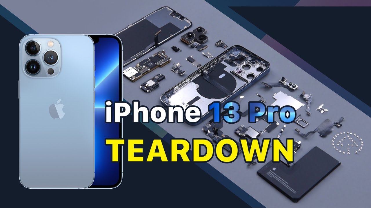 iPhone 13 Pro Teardown - Easier Than iPhone 12 Pro?
