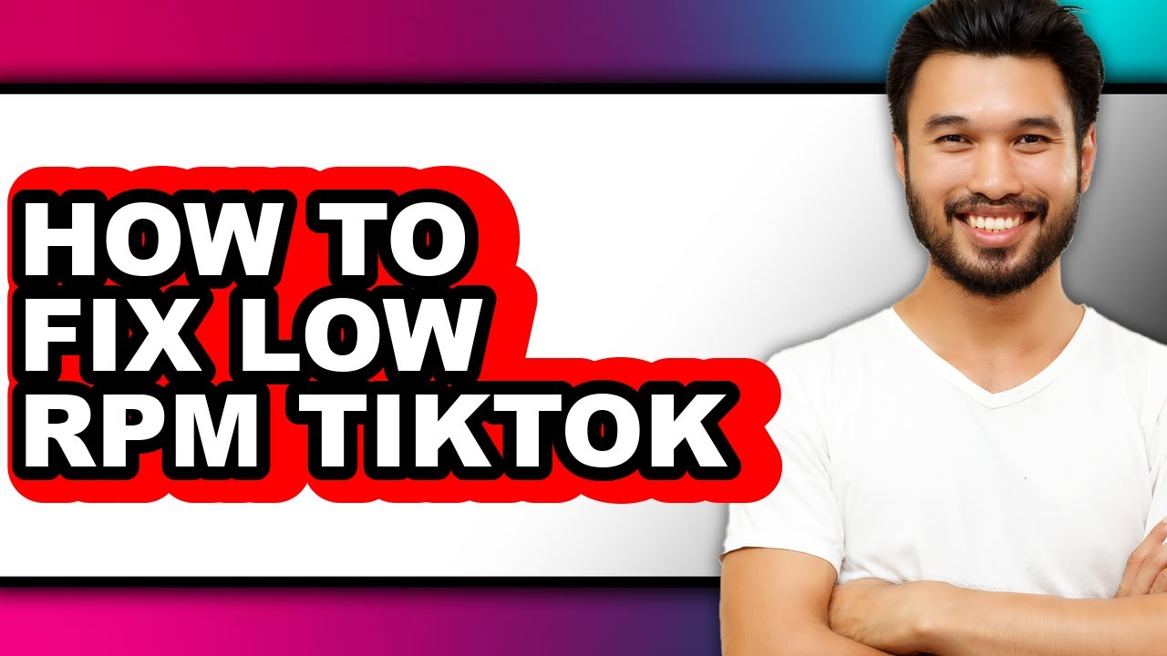 How to Fix Low Rpm Tiktok (only Way)
