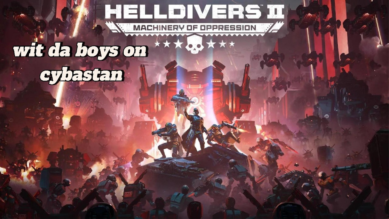 Going to Cyberstan with the boys