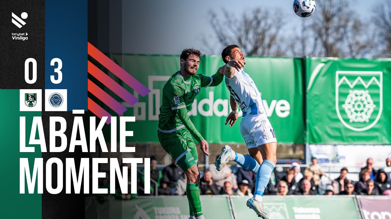 7. kārta: FK Tukums 2000 0:3 Riga FC (Labākie momenti)