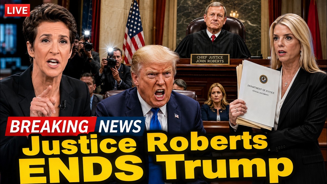 IT&rsquo;S OFFICIALLY DONE! Roberts ENDS Trump & Pam Bondi&rsquo;s Desperate Legal Stunt!
