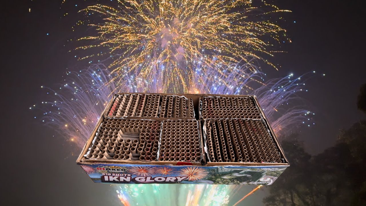 618 Shots IKN GLORY (MIRACULOUS) - RIAKEO FIREWORKS 78kg