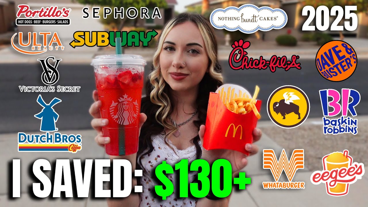 How Birthday Freebies Saved Me Over $130 (2025)