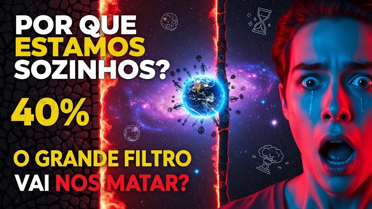 Por Que Estamos Sozinhos no Universo? O Grande Filtro Vai Nos Matar?
