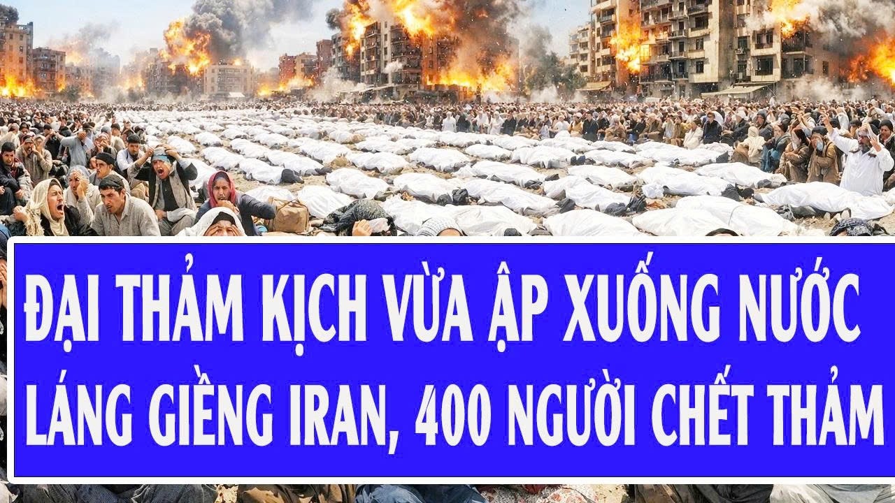 Quốc tế hôm nay 17/3: Đại thảm kịch vừa ập xuống nước láng giềng Iran, 400 người chết thảm